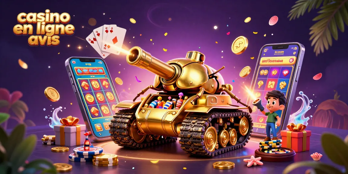 Ajoutez votre avis sur le casino en ligne avec cette illustration captivante de jeux et d'animation.