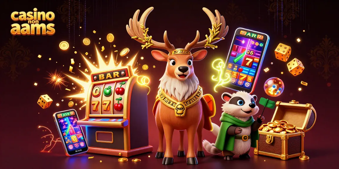 Vivi l'emozione nei casino non aams con personaggi 3D vibranti e elementi di gioco avvincenti.