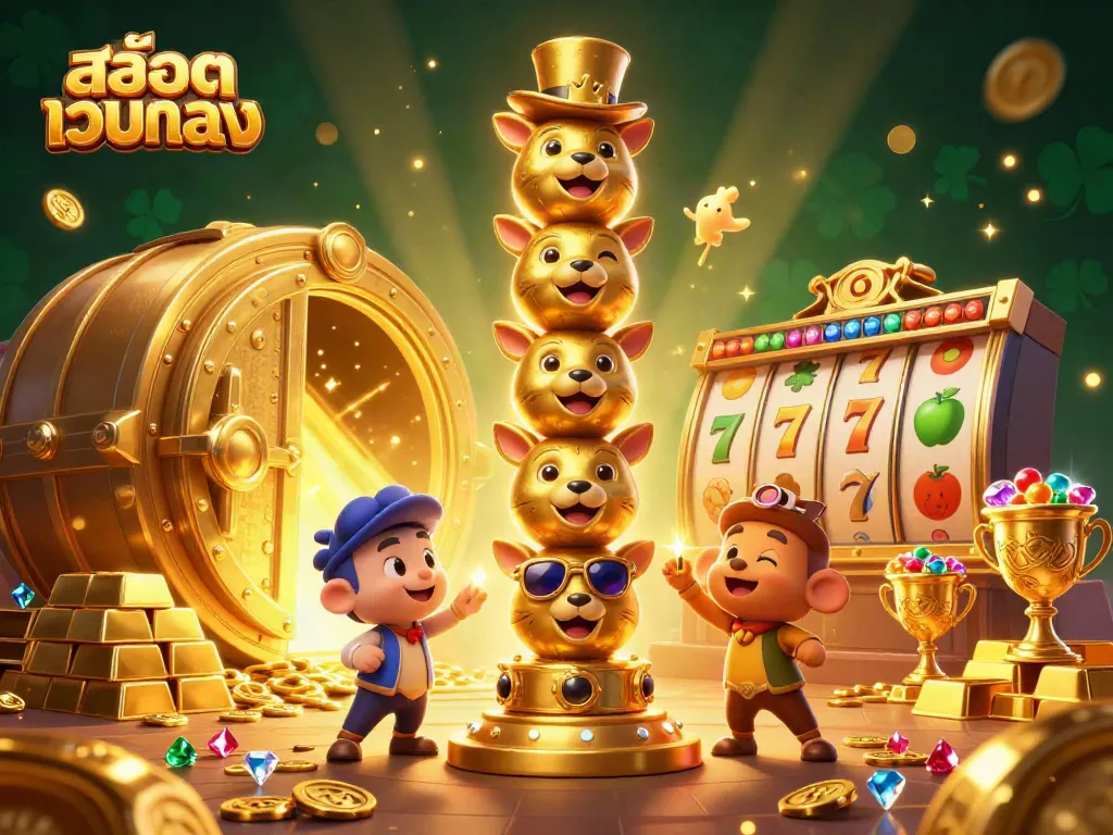 สนุกไปกับการเล่น สล็อตเว็บตรง พร้อมกับความบันเทิงและความตื่นเต้นจากเกมคาสิโนที่หลากหลาย