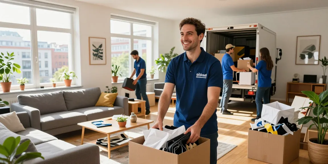 Efficient Wohnungsentrümpelung Berlin service, professional decluttering apartment.