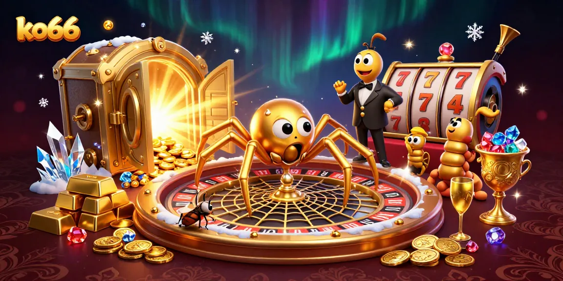 Win big at ko66 with thrilling roulette action featuring animated characters and lavish treasures!