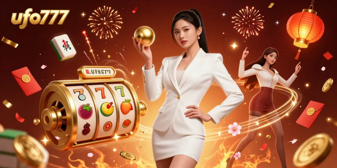 Experience the excitement of ufo777 as a stunning Asian woman showcases her skills at the roulette table.