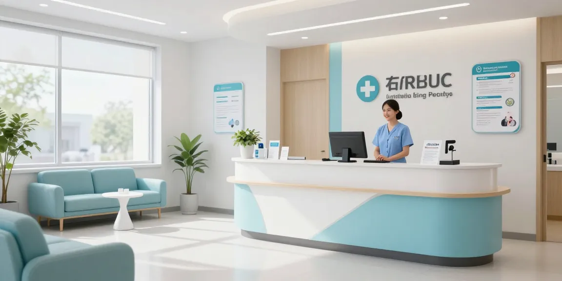"Unique Pharma Steroid Shop at a modern health clinic providing professional medical services and patient care."