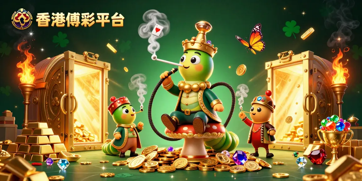 在香港博彩平台上贏得寶藏的壯觀3D插圖,展現獨特的賭博魅力。