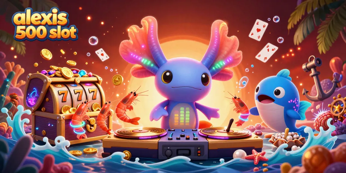 Engage with the exciting alexis 500 slot while enjoying vibrant underwater casino elements.