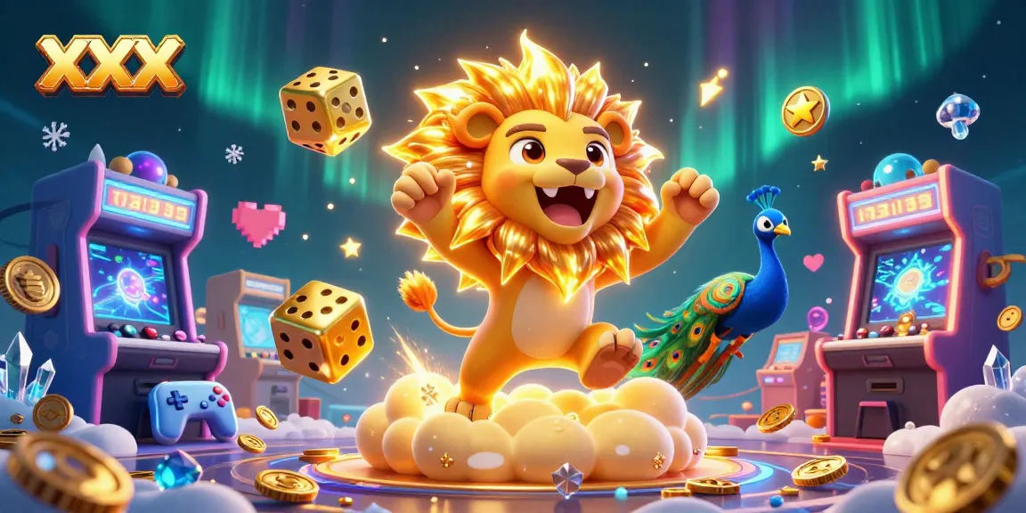 Engage with thrilling xxx gaming adventures featuring a roaring sun lion amid dynamic casino elements.