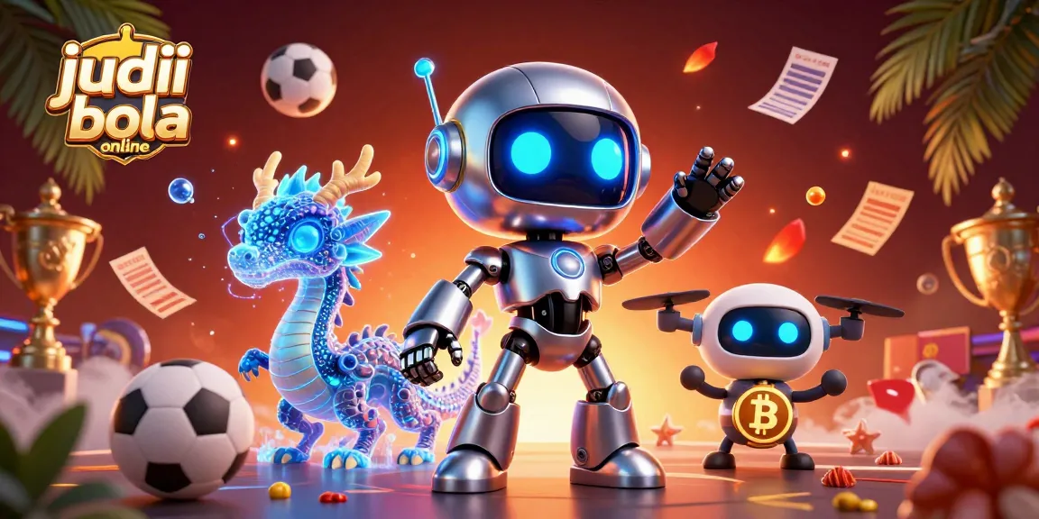 Engage in sports betting with judi bola online featuring dynamic characters and vibrant game elements.