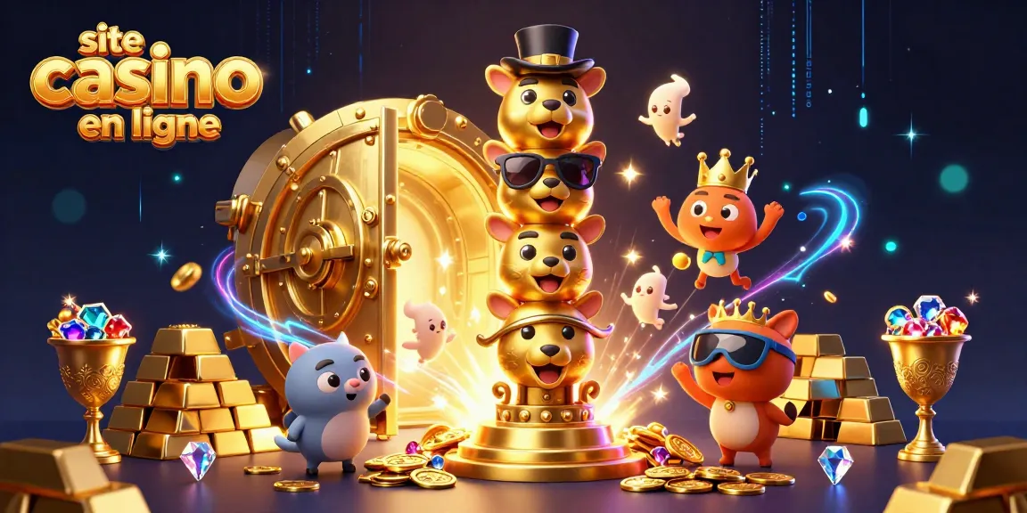 Venez jouer sur le site casino en ligne avec notre totem doré et ses gemmes éclatantes!