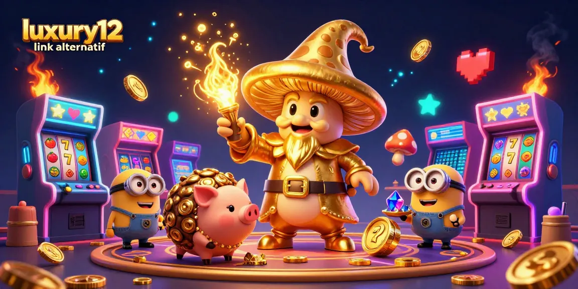 Experience the excitement of luxury12 link alternatif with engaging 3D casino characters and vibrant gaming elements.