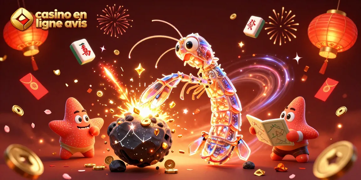 Jouez au casino en ligne avis et découvrez des gains en or dans une illustration dynamique.