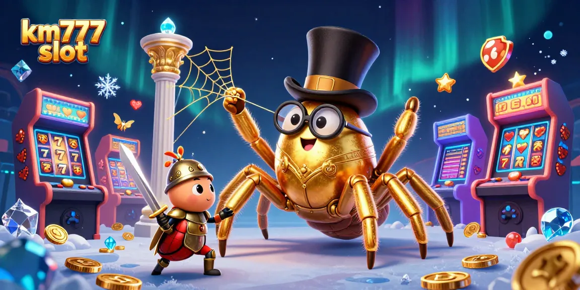 Experience exciting moments with km777 slot in a vibrant, dynamic casino scene