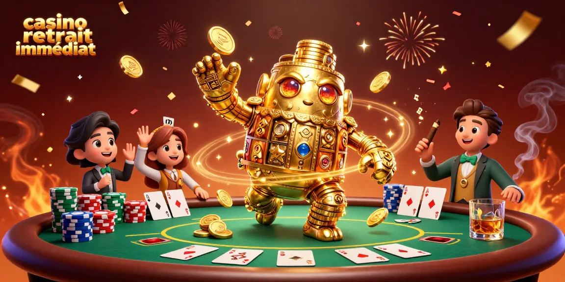 Visitez le casino retrait immédiat pour gagner rapidement des cryptomonnaies, avec des personnages et éléments de jeu captivants.
