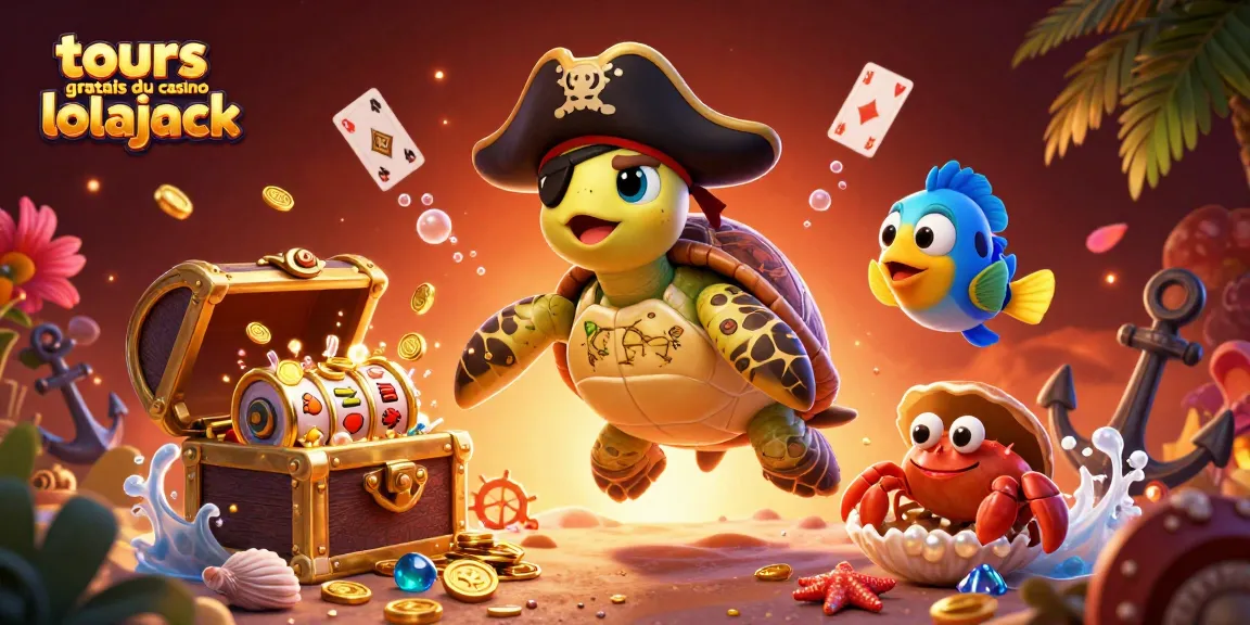 Experience the excitement of tours gratuits du casino lolajack with this vibrant casino-themed scene featuring magical ocean creatures.