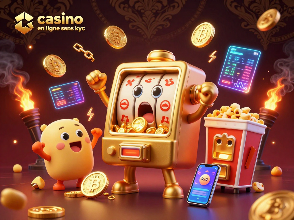 Jouez avec le casino en ligne sans KYC et vivez une expérience immersive avec des machines à sous et des crypto-monnaies.