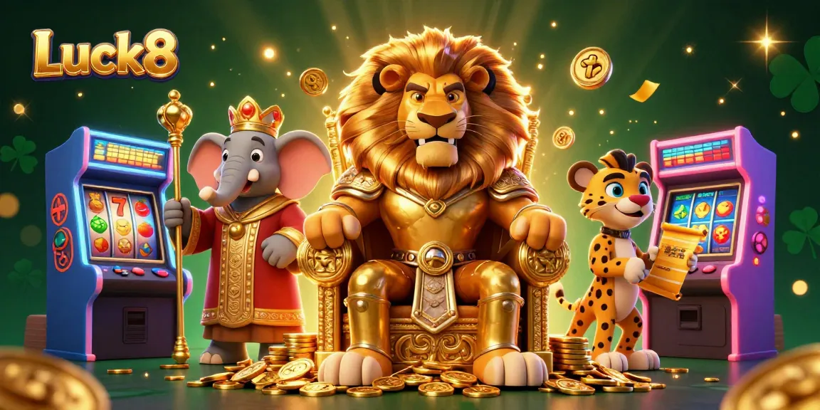 Luck8 offers an exciting gaming experience with vibrant 3D characters, jackpot elements, and thrilling casino games.