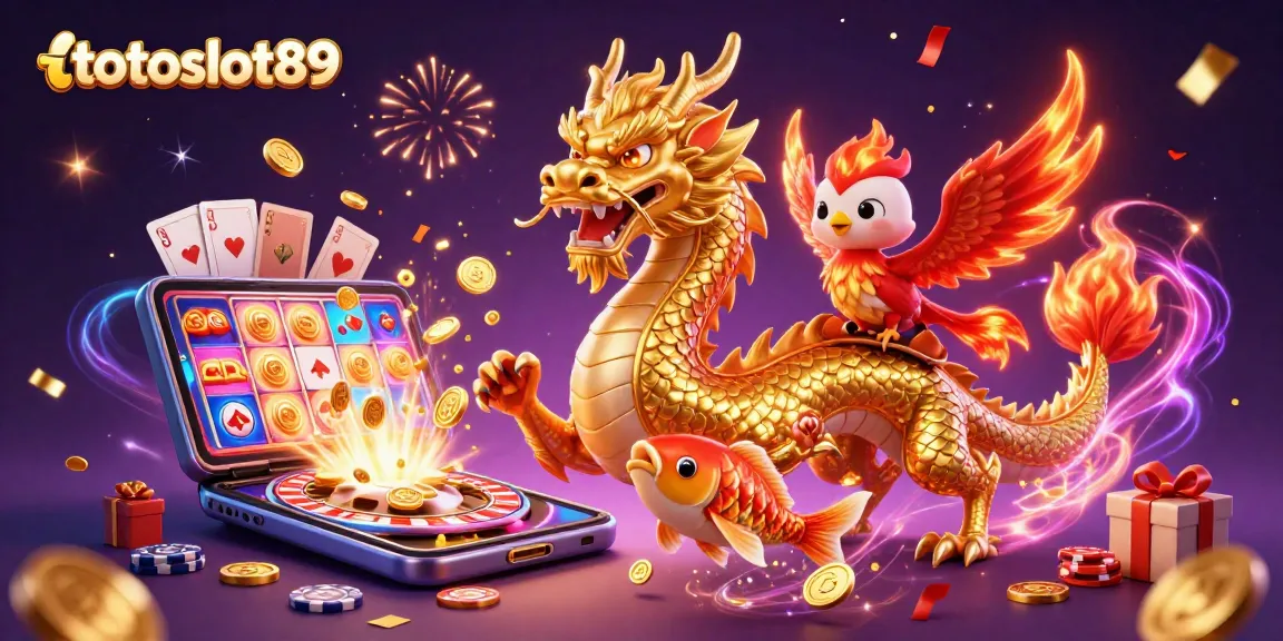 Experience thrilling gameplay with totoslot89, featuring vibrant slot action and captivating casino elements.