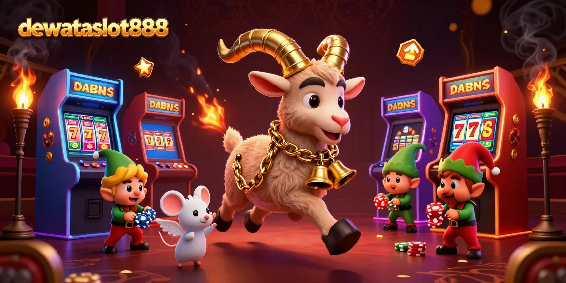 Menangkan jackpot di dewataslot888 dengan suasana kasino yang penuh kegembiraan dan karakter menarik.