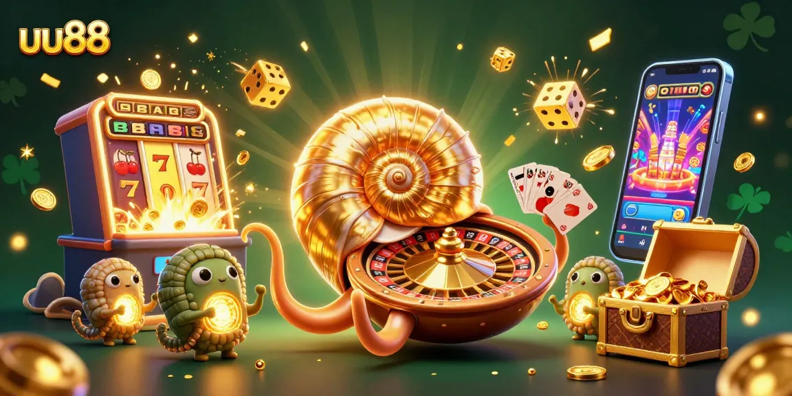 Experience thrilling gameplay with uu88's vibrant nautilus roulette and slot machine extravaganza.