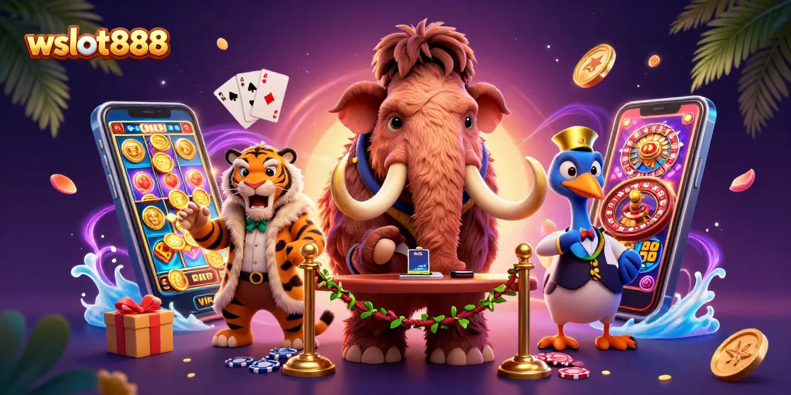 Menangkan berbagai game slot menarik di wslot888 dengan suasana casino yang menawan.