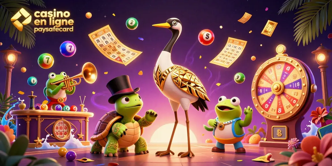Le casino en ligne paysafecard offre une expérience de jeu captivante avec des éléments colorés et festifs.