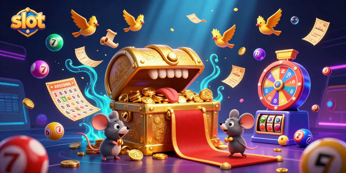 Putar slot online yang menyenangkan dengan karakter pemandu yang menarik dan simbol keberuntungan.